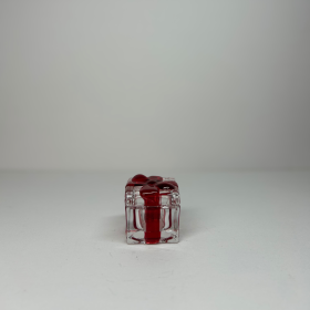 Glass Gift Box Candle Holder1